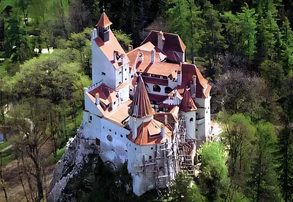 Foto che ritrae il castello di Bran.